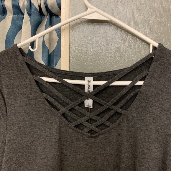 Brand new grey zenana top! - Picture 2 of 3